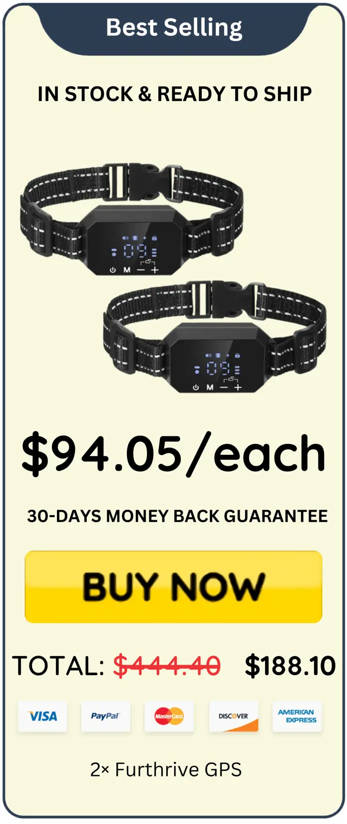Furthrive GPS offer price